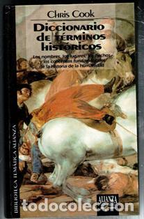 Libros de segunda mano: Diccionario de t&eacute;rminos hist&oacute;ricos, Chris Cook - Foto 1