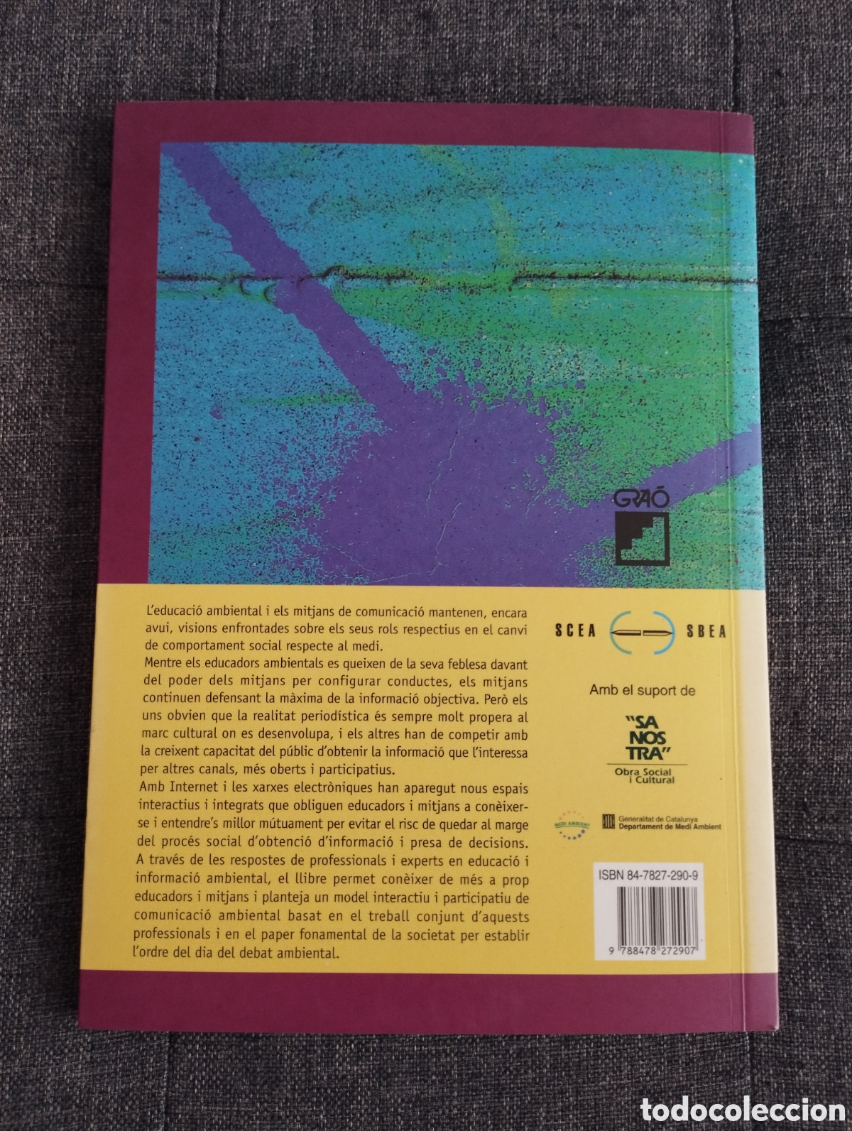Libros de segunda mano: EDUCACI&Oacute; AMBIENTAL I MITJANS DE COMUNICACI&Oacute;. DAVID CONTRA GOLIAT? (VV. AA.) - Foto 5