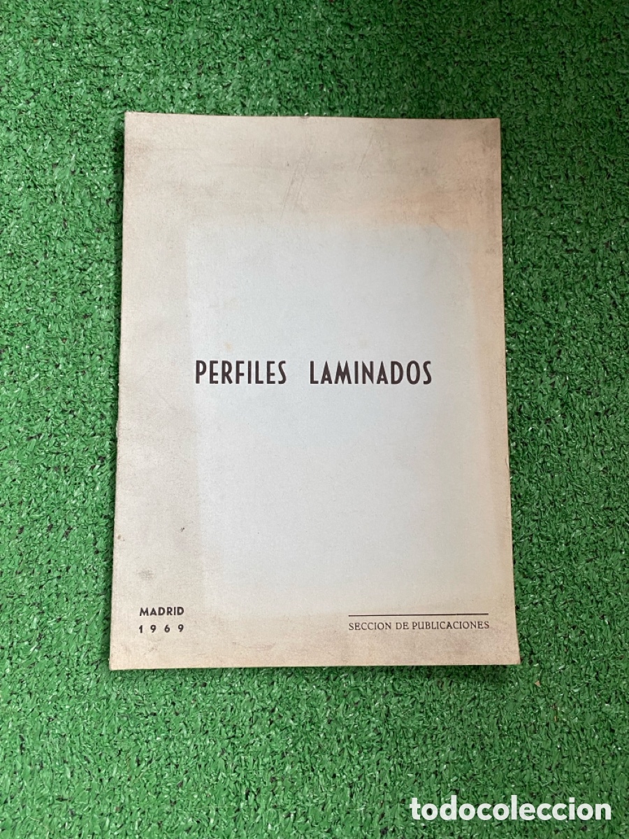 Libros de segunda mano: Perfiles laminados 1969 (dif&iacute;cil) - Foto 1