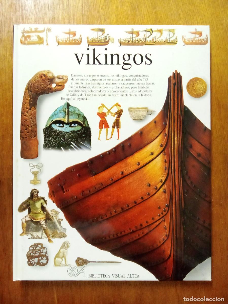 Libros de segunda mano: VIKINGOS, BIBLIOTECA VISUAL ALTEA - Foto 1