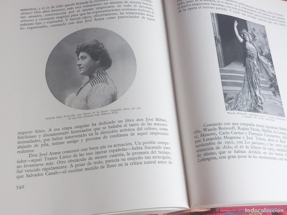 Libros de segunda mano: HISTORIA Y ANECDOTARIO DEL TEATRO REAL - Foto 5