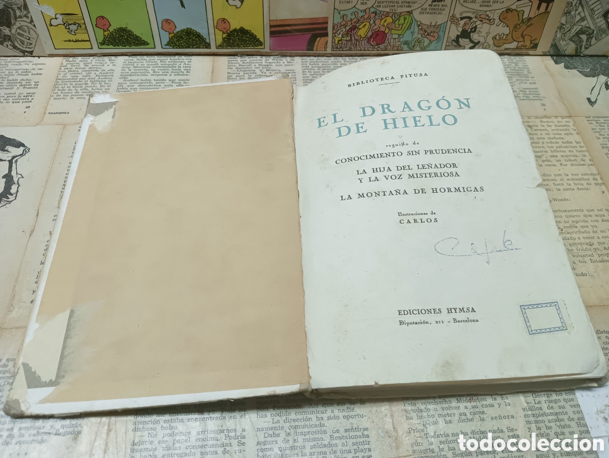 Libros de segunda mano: El Dragon de Hielo. Biblioteca pitusa - Foto 2