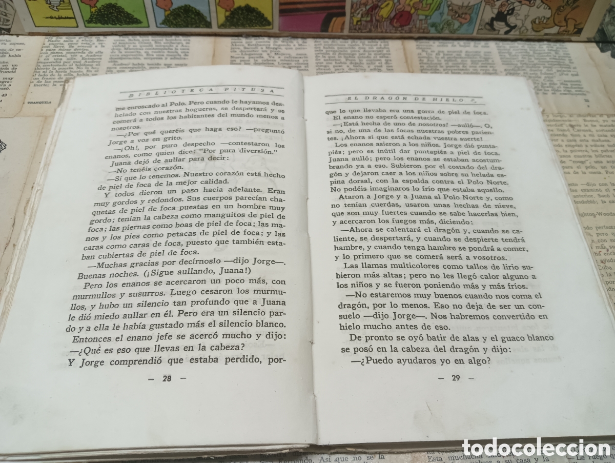 Libros de segunda mano: El Dragon de Hielo. Biblioteca pitusa - Foto 5