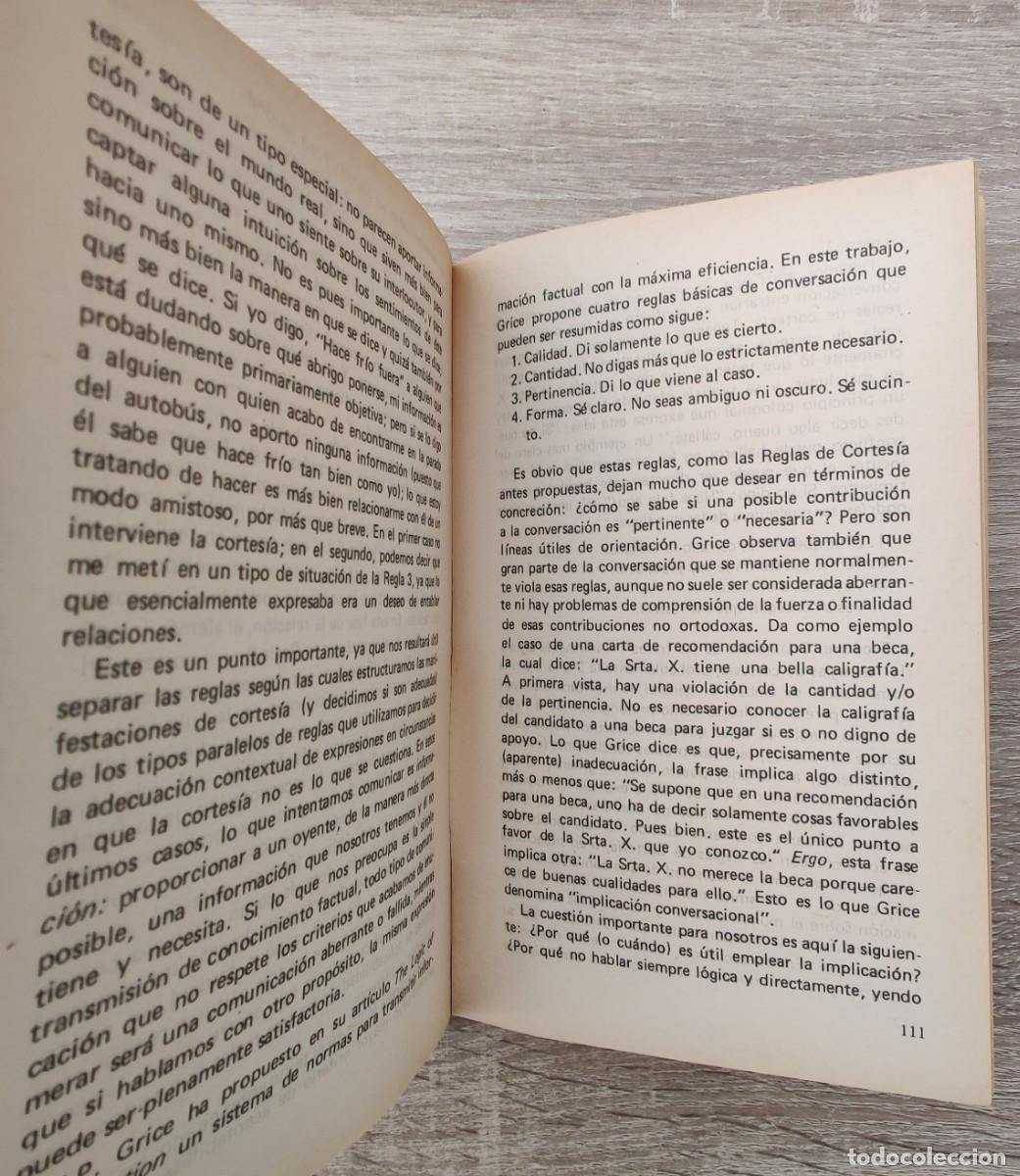 Libros de segunda mano: Libro El Lenguaje y el Lugar de La Mujer. - Foto 8