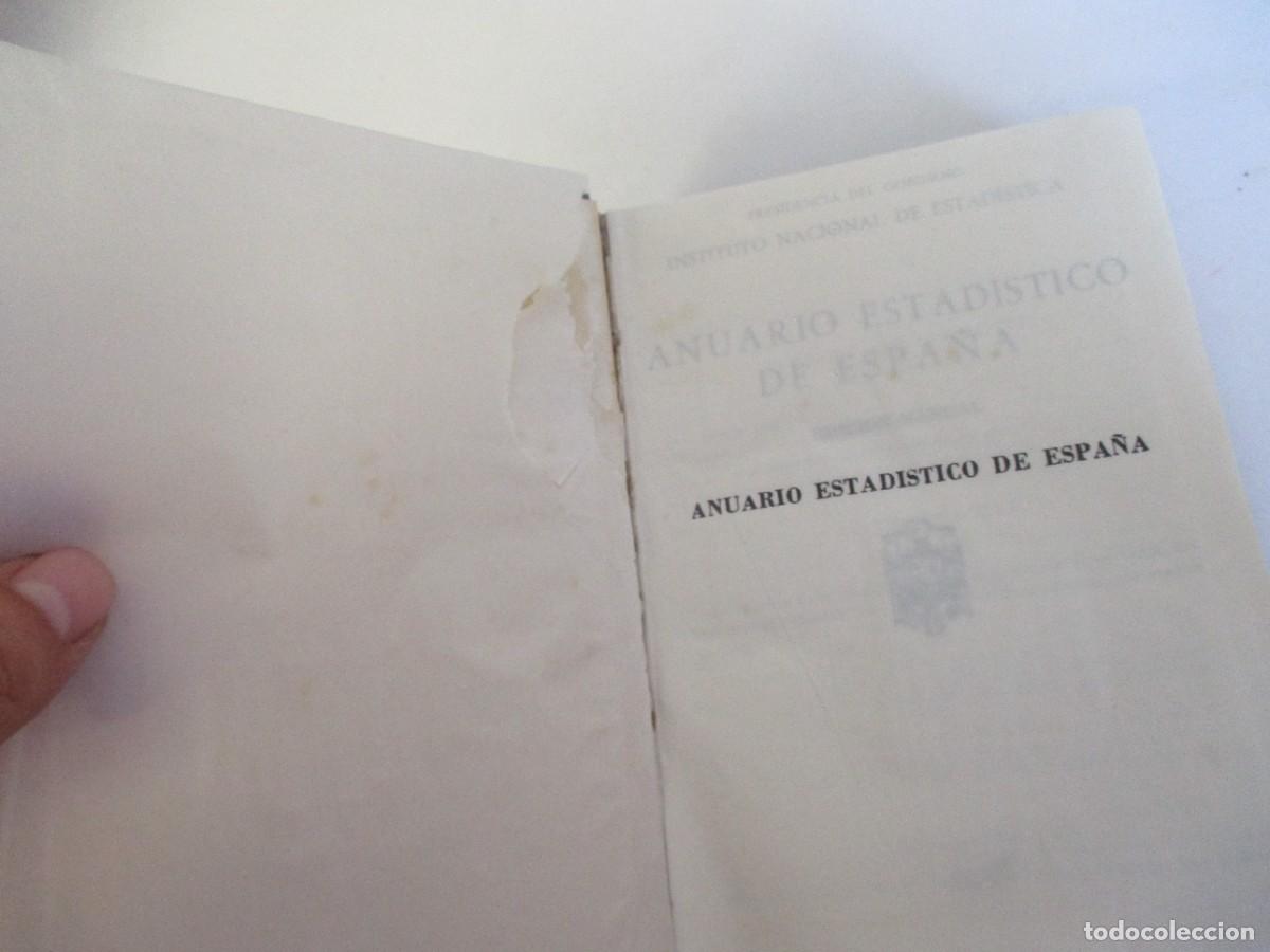Libros de segunda mano: ANUARIO ESTAD&Iacute;STICO DE ESPA&Ntilde;A 1958 - Foto 2