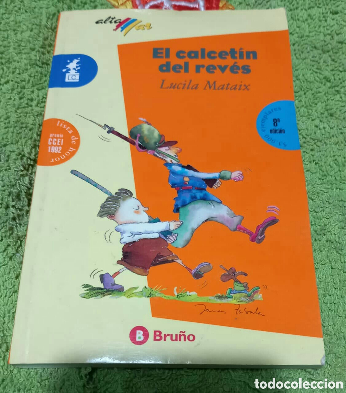 Libros de segunda mano: El calcet&iacute;n del rev&eacute;s Lucila Mataix - Foto 1