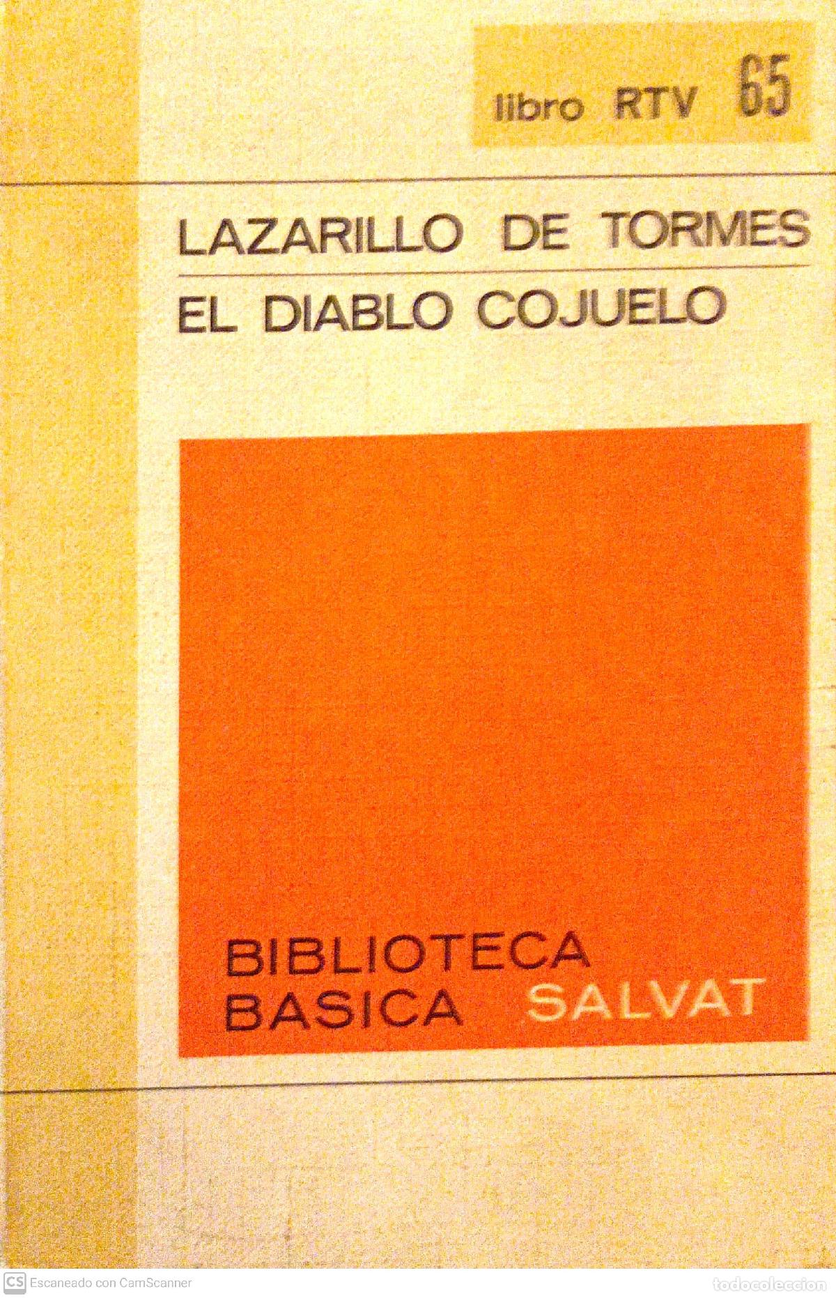 Libros de segunda mano: Lazarillo de Tormes. El diablo cojuelo - Foto 1