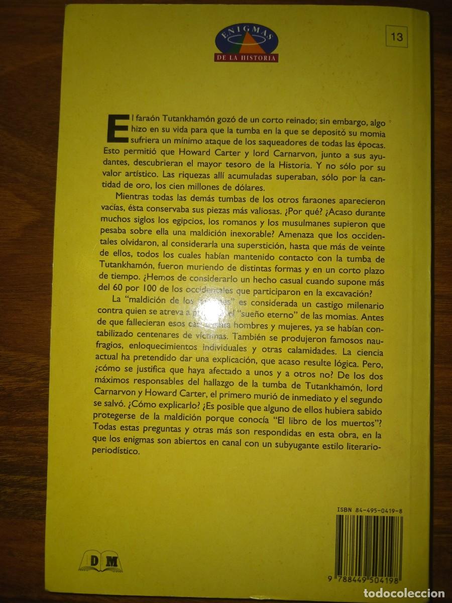 Libros de segunda mano: Tutankhamon. Carter Scott - Foto 2