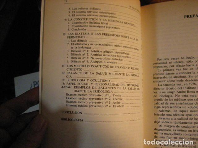 Libros de segunda mano: LA SALUD POR EL IRIS - ANDR&Eacute; ROUX - EDAF - Foto 5