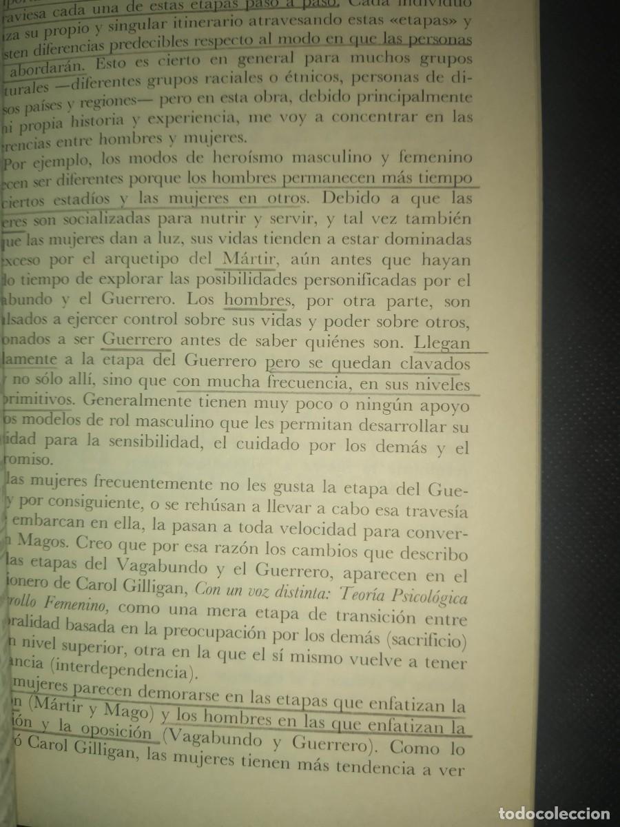 Libros de segunda mano: EL HEROE INTERIOR (ARQUETIPOS DE TRANSFORMACION) - CAROL S. PEARSON - Foto 2