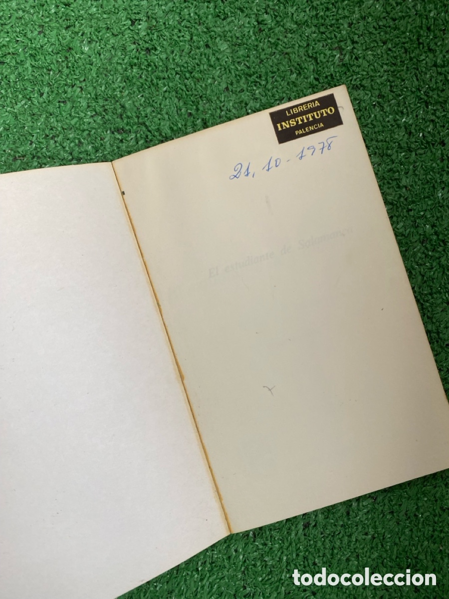 Libros de segunda mano: El estudiante de Salamanca - Jos&eacute; de Espronceda - Foto 2