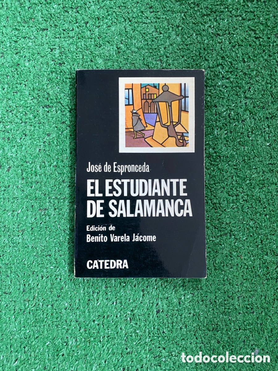 Libros de segunda mano: El estudiante de Salamanca - Jos&eacute; de Espronceda - Foto 1