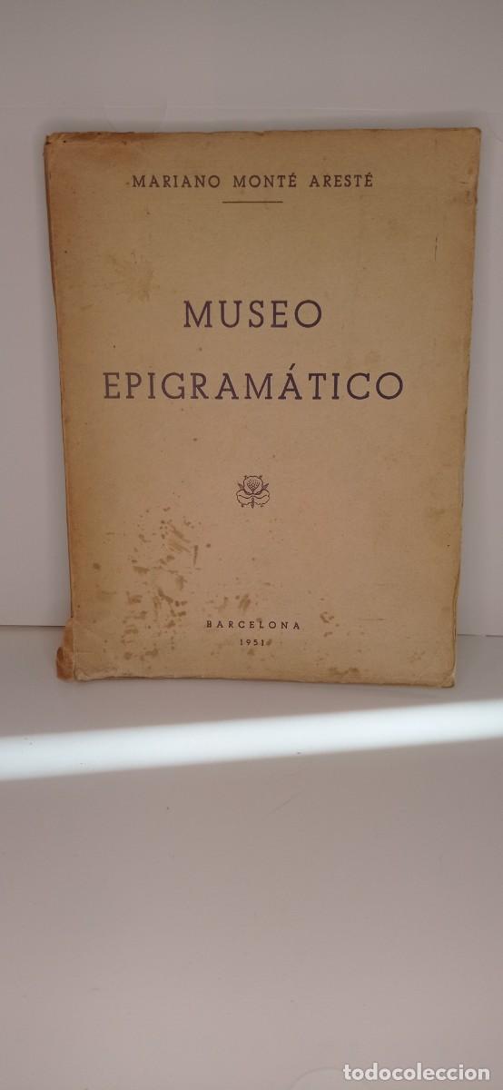 Libros de segunda mano: LIBRO MUSEO EPIGRAMATICO 1951/CATALOGOS,MANUALES - Foto 1