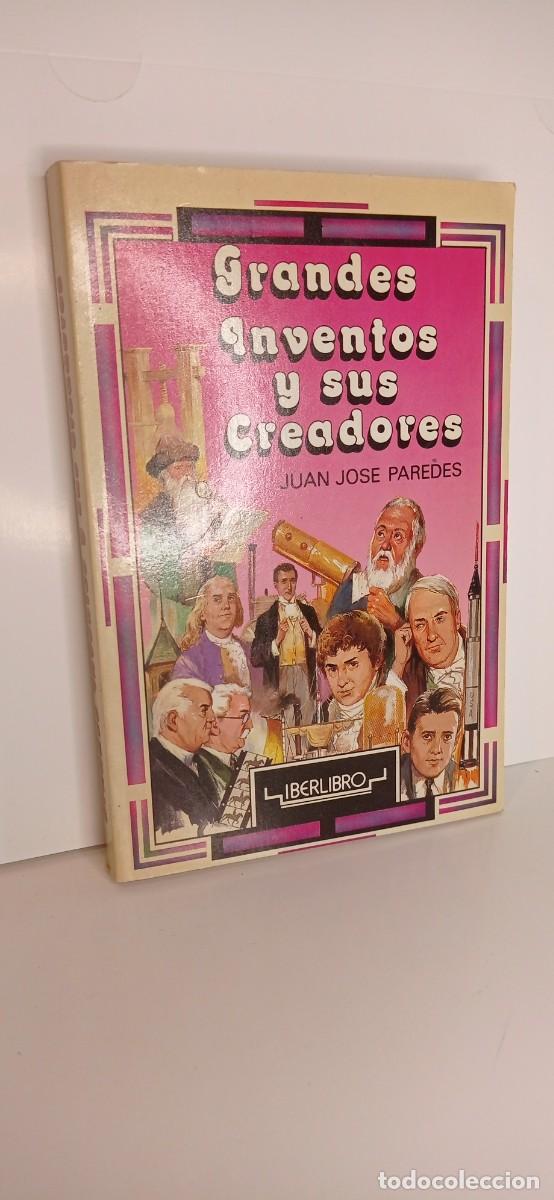 Libros de segunda mano: LIBRO GRANDES INVENTOS Y SUS CREADORES/CATALOGOS,MANUALES - Foto 1