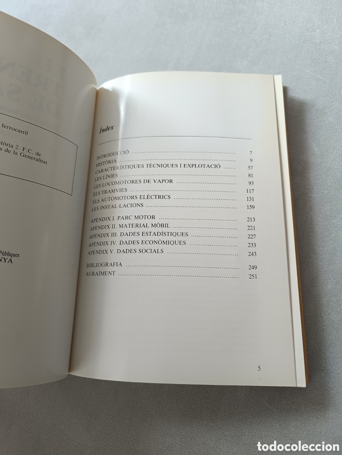 Libros de segunda mano: El tren de Sarri&agrave;. Carles Salmer&oacute;n i Bosch - Foto 3