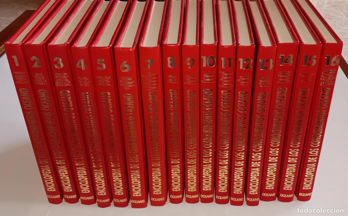 Libros de segunda mano: Enciclopedia de los Conocimientos. Oc&eacute;ano. 16 tomos. - Foto 3
