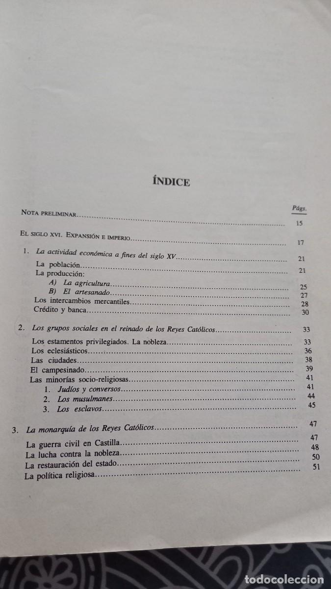Libros de segunda mano: Edad Moderna 1474-1808 - Foto 3