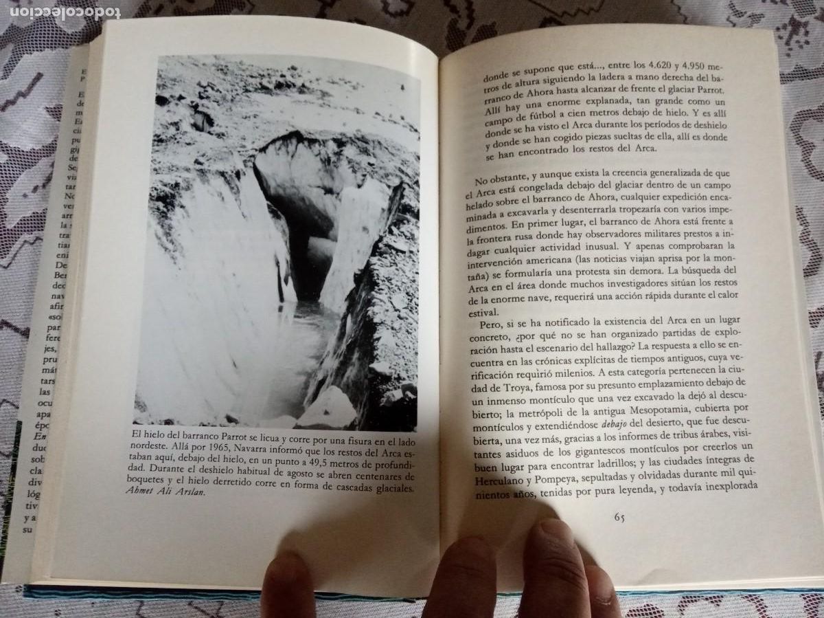 Libros de segunda mano: EN BUSCA DEL ARCA PERDIDA.- NOE DE CHARLES BERLITZ. - Foto 3