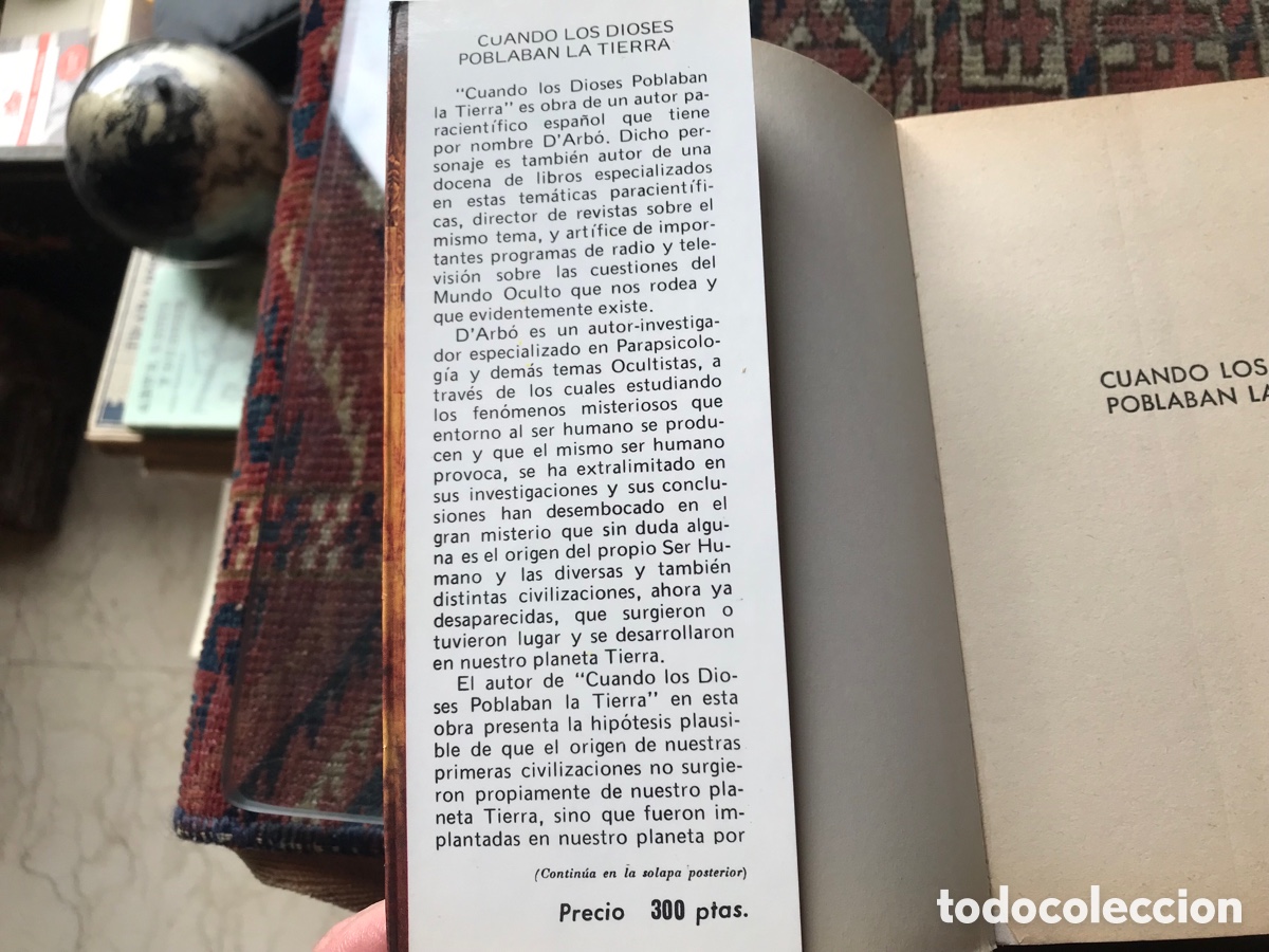 Libros de segunda mano: Cuando los dioses poblaban la tierra. DArbo - Foto 4