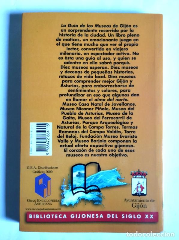 Libros de segunda mano: GIJON - GUIA DE LOS MUSEOS DE LA CIUDAD - EDUARDO GARCIA - Foto 2