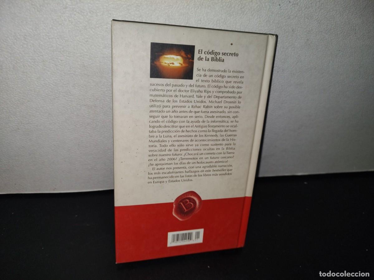 Libros de segunda mano: 89- EL C&Oacute;DIGO SECRETO DE LA BIBLIA - MICHAEL DROSNIN - Foto 3