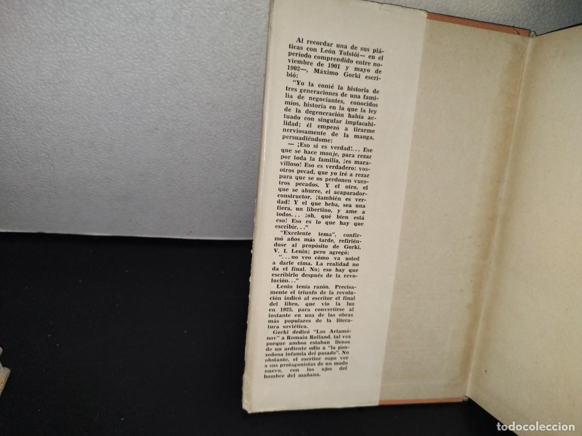 Libros de segunda mano: 89- LOS ARTAM&Oacute;NOV 1925 - M. GORKI - EDITORIAL PROGRESO, MOSC&Uacute; - 70S - Foto 4