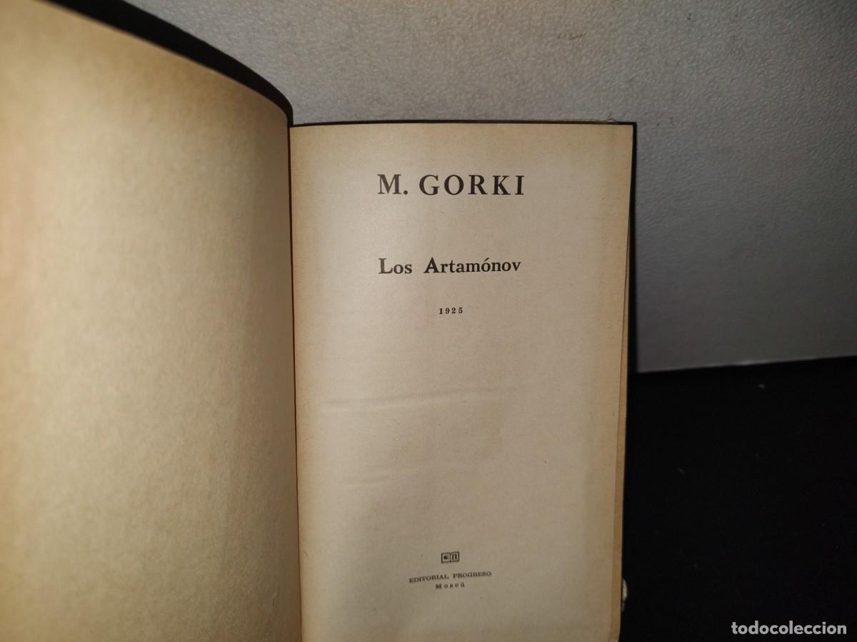 Libros de segunda mano: 89- LOS ARTAM&Oacute;NOV 1925 - M. GORKI - EDITORIAL PROGRESO, MOSC&Uacute; - 70S - Foto 5