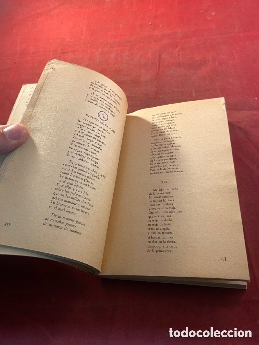 Libros de segunda mano: ANTOLOG&Iacute;A PO&Eacute;TICA - Foto 3