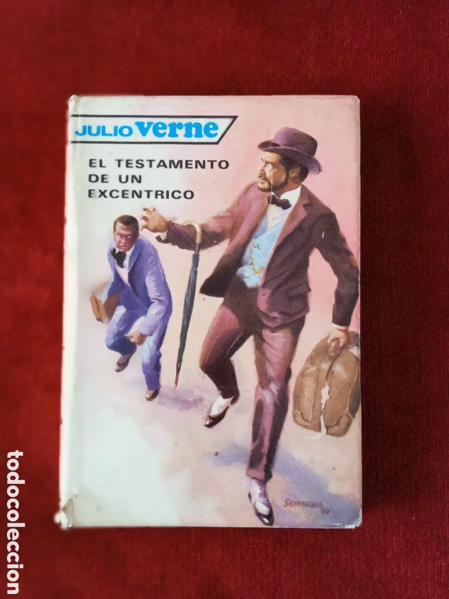 Libros de segunda mano: El TESTAMENTO DE UN EXC&Eacute;NTRICO de un exc&eacute;ntrico, Julio Verne - Foto 1