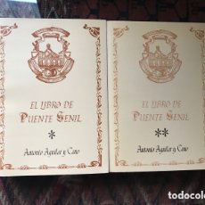 Libros de segunda mano: EL LIBRO DE PUENTE GENIL 1 Y 2. ANTONIO AGUILAR Y CANO. FACSÍMIL 1985. MUY BUSCADO
