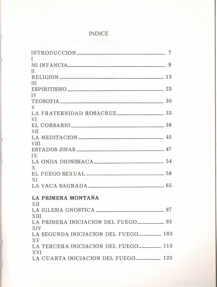 Libros de segunda mano: Las tres Monta&ntilde;as Samael Aun Weor - Foto 2