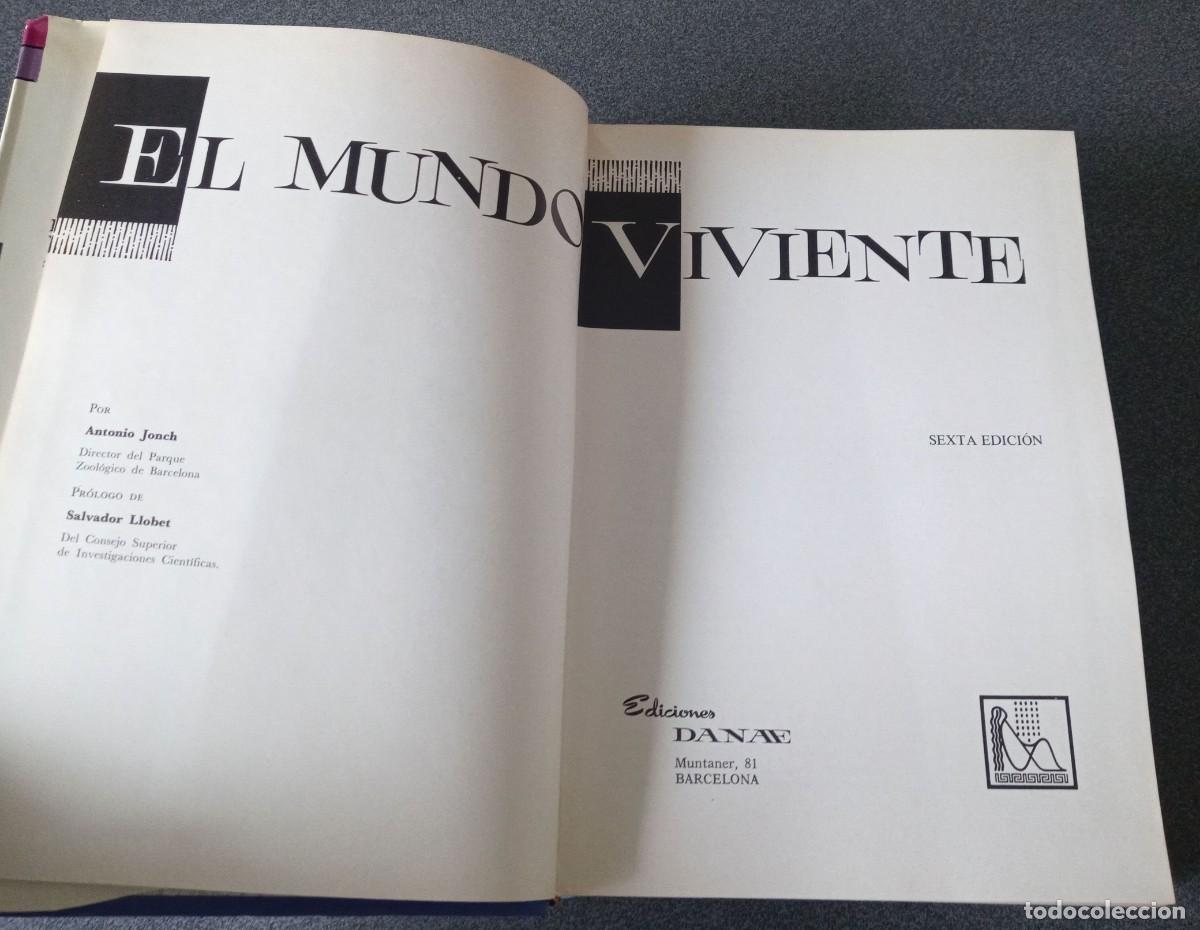 Libros de segunda mano: El Mundo Viviente Antonio Jonch - Foto 5