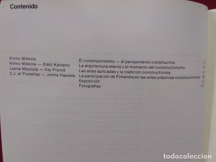 Libros de segunda mano: VV.AA.: Forma y Estructura. El Constructivismo en el arte moderno, en la arquitectura y en las artes - Foto 2