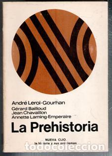 Libros de segunda mano: La prehistoria, Andr&eacute; Leroi Gourhan - Foto 1