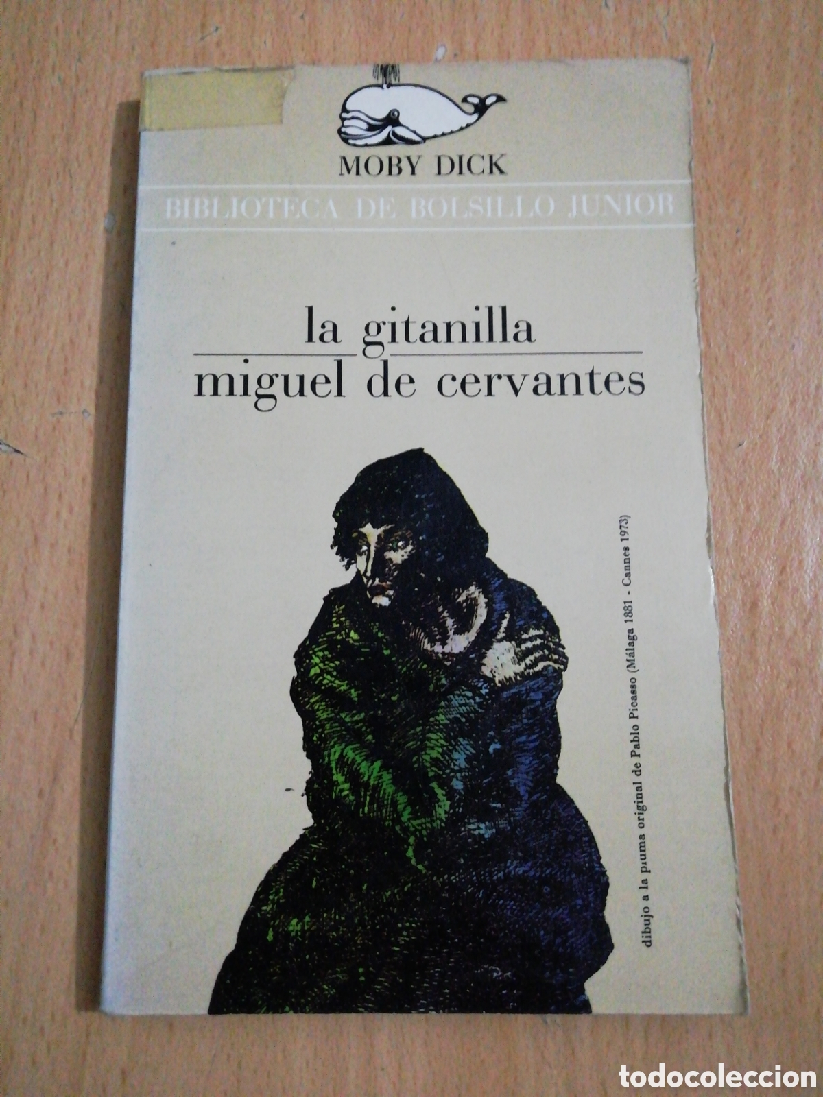 Libros de segunda mano: La Gitanilla de Miguel de Cervantes - Moby Dick Biblioteca de Bolsillo Junior n&deg; 118 - Foto 1