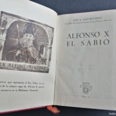 Libros de segunda mano: COLECCION CRISOL 30. ALFONSO X EL SABIO1944. ENVIO INCLUIDO