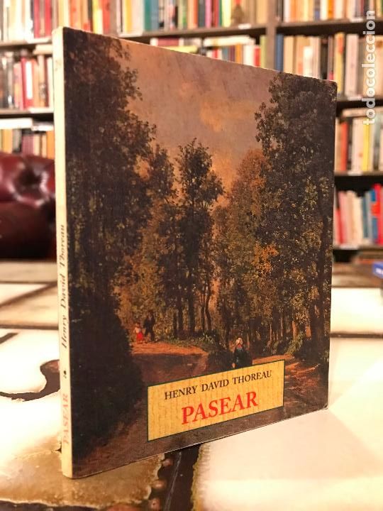 Libros de segunda mano: Pasear. Henry David Thoreau. - Foto 1