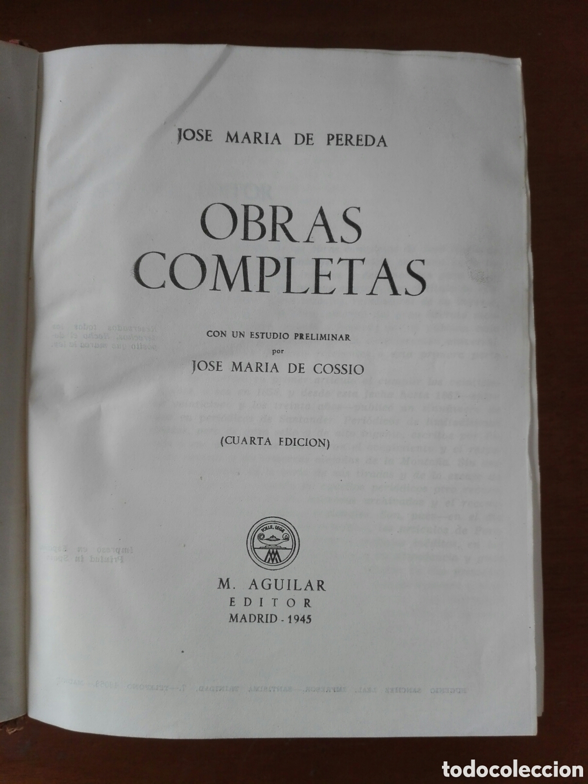 Libros de segunda mano: Jose maria de pereda. Obras completas - Foto 2