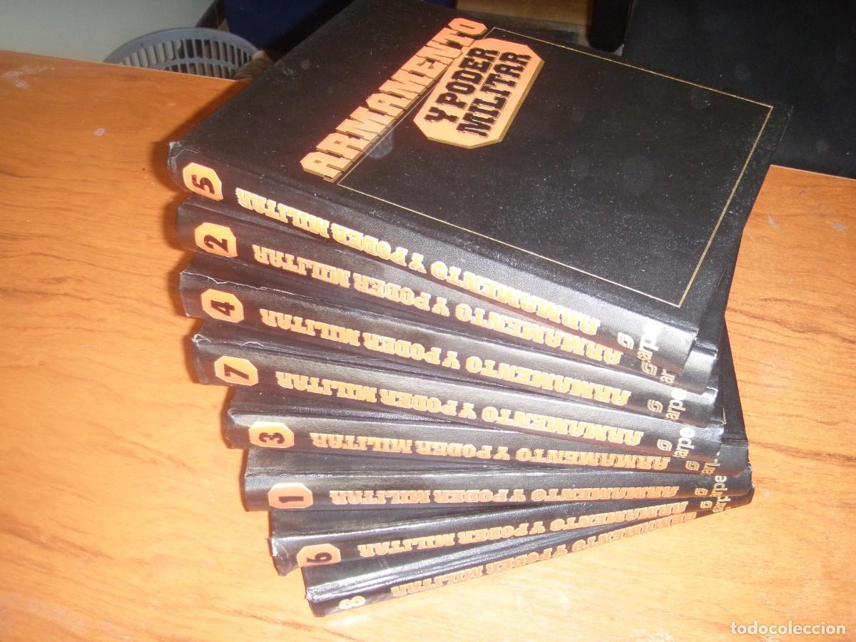 Libros de segunda mano: ENCICLOPEDIA COMPLETA ARMAMENTO Y PODER MILITAR 8 TOMOS - Foto 1