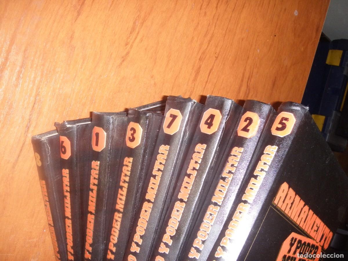 Libros de segunda mano: ENCICLOPEDIA COMPLETA ARMAMENTO Y PODER MILITAR 8 TOMOS - Foto 2