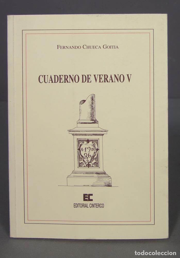 Libros de segunda mano: Cuaderno de Verano V. Fernando Chueca Goitia - Foto 1