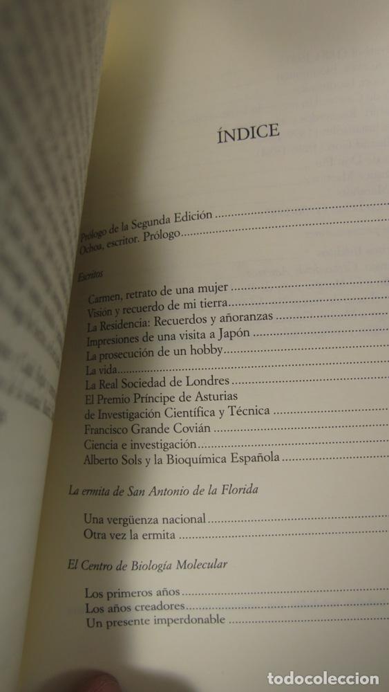 Libros de segunda mano: ESCRITOS. SEVERO OCHOA. CSIC - Foto 2