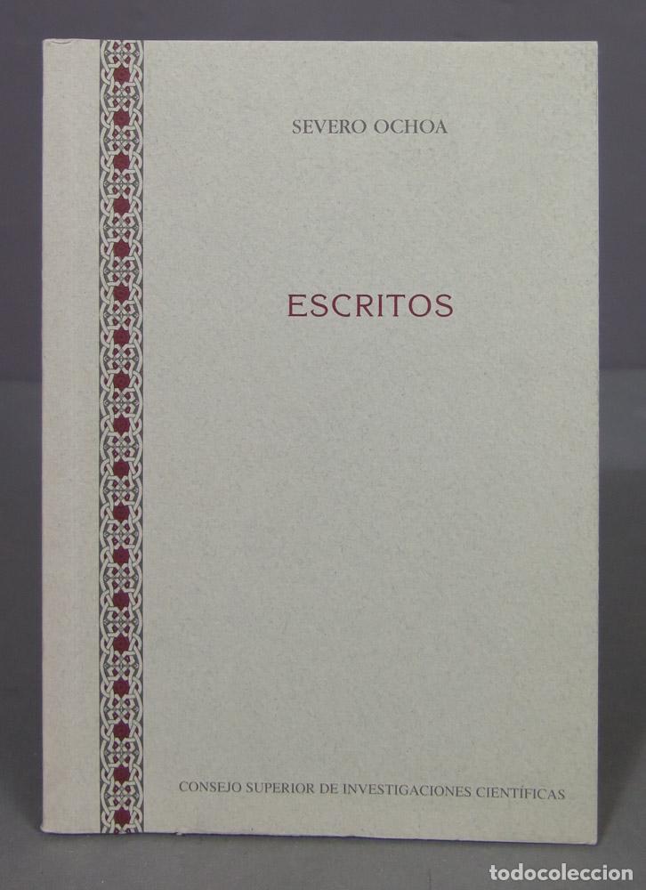 Libros de segunda mano: ESCRITOS. SEVERO OCHOA. CSIC - Foto 1