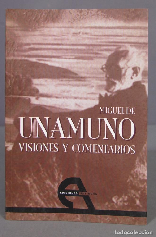 Libros de segunda mano: Visiones y comentarios. Miguel de Unamuno - Foto 1