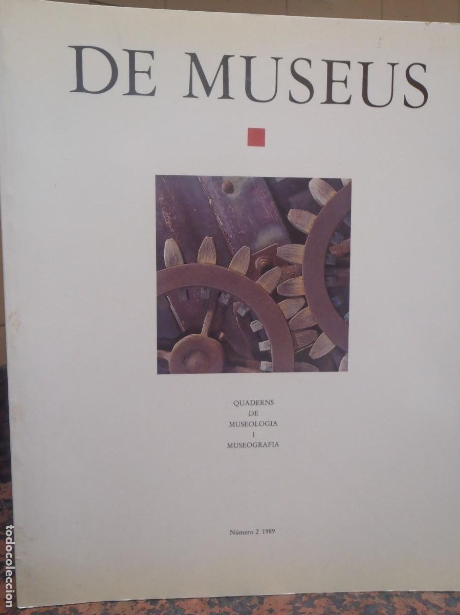 Libros de segunda mano: DE MUSEOS - N&ordm; 2 - 1989 - GENERALITAT DE CATALUNYA - TEXTO EN CATALAN - Foto 1