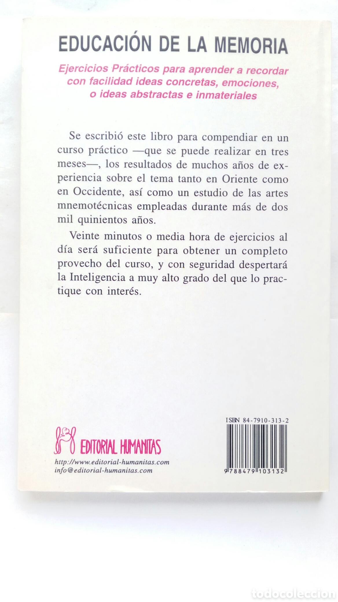 Libros de segunda mano: Educaci&oacute;n de la memoria. Ernest Wood. - Foto 2