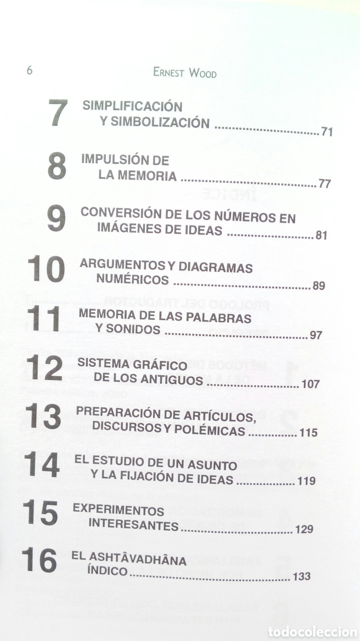 Libros de segunda mano: Educaci&oacute;n de la memoria. Ernest Wood. - Foto 4