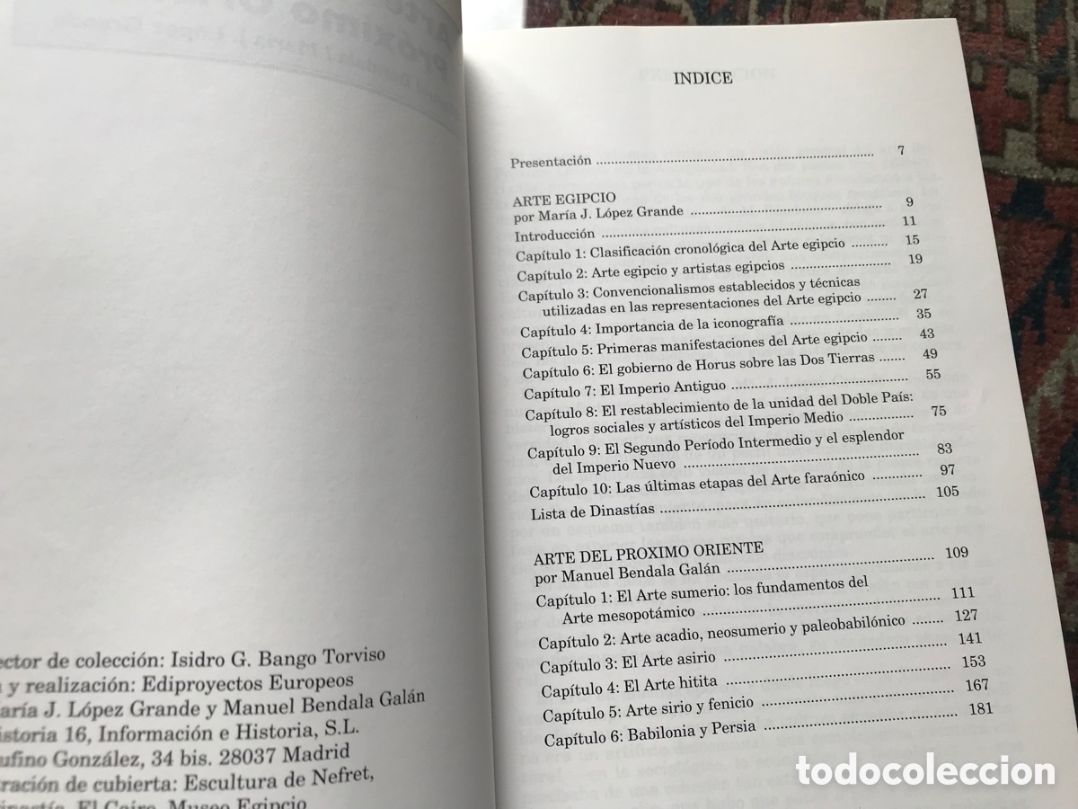 Libros de segunda mano: Arte egipcio y del pr&oacute;ximo Oriente. Manuel Bendala. Conocer el arte - Foto 3