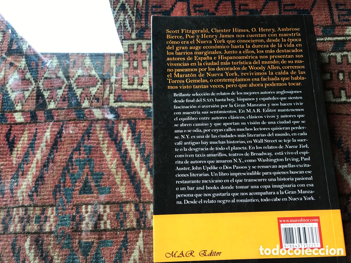 Libros de segunda mano: Antolog&iacute;a. Nueva York. Relatos - Foto 3