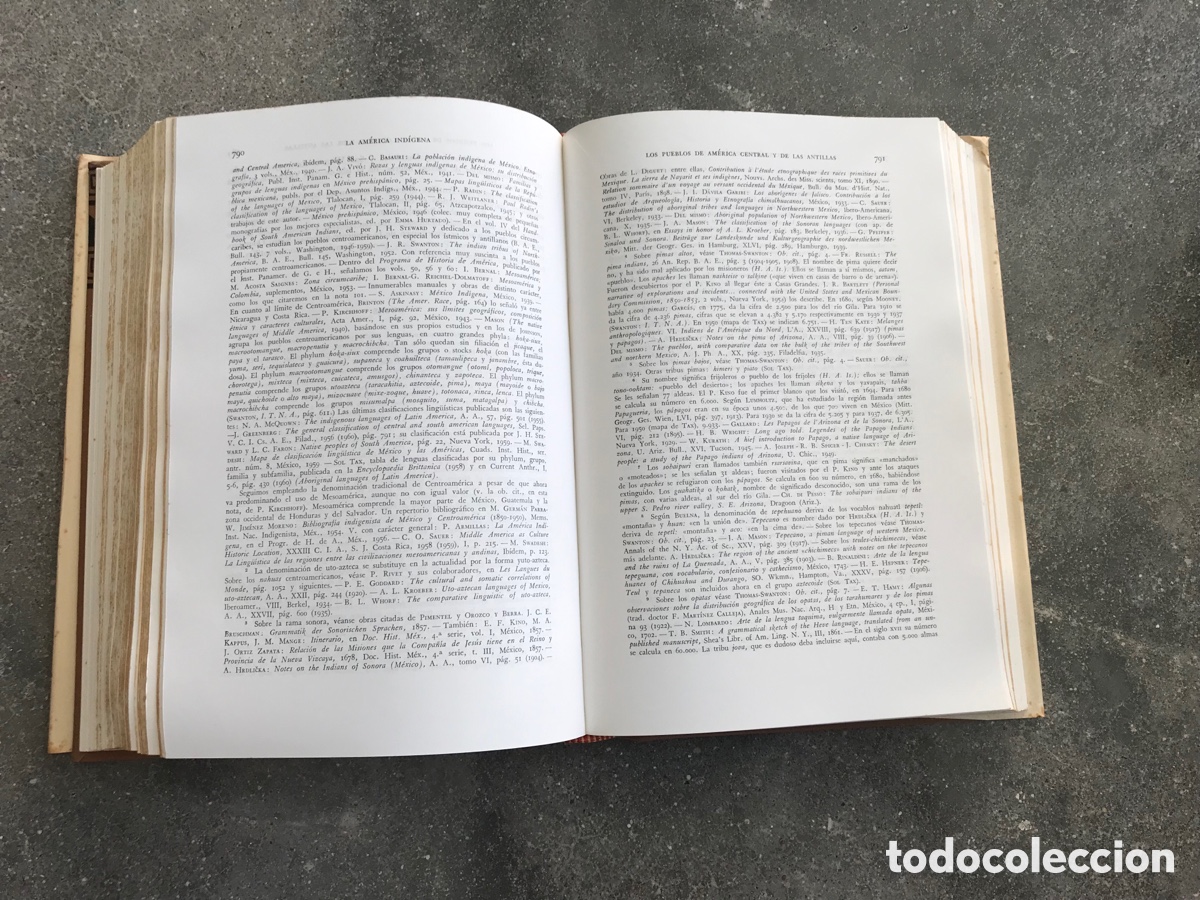 Libros de segunda mano: America Ind&iacute;gena. Pericot. Firmado - Foto 8